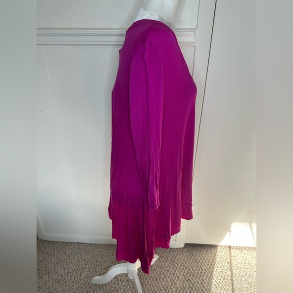 Ellen & company Pink Tunic with Relaxed Fit and 3/4 Sleeves size XL new with tag - Picture 5 of 9